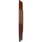 Ekena Millwork Berkshire Medallion (Canopies up to 6 3/8"), 20 1/8"OD x 3 7/8"ID x 1 7/8"P, Burnished Mahogany CM20BE1BMC - alternate 2